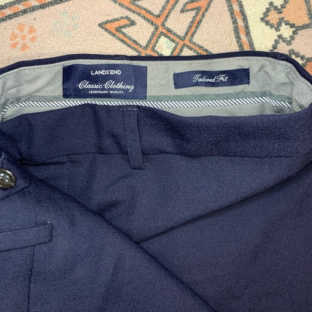 Land’s End Tailored Fit Formal Pants